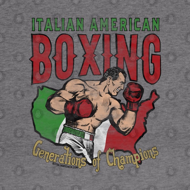 Italian American Boxing Champions by ItalianPowerStore